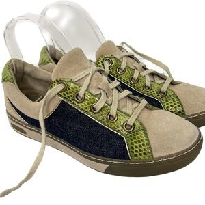 EUC Nike Air by Coke Haan G series leather & suede shoes womens size 7 b